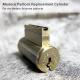 Medeco Padlock Cylinder