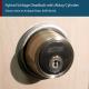 Hybrid Schlage Deadbolt - Abloy Cylinder